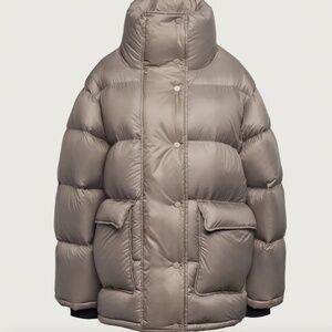 Puffer jacket. Size XS. Oversized. Puffer Studio 001. Oak + Fort
